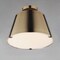 Maxim Lighting Carlo LED Semi Flush Mount 25170DBZHR - alternate 3